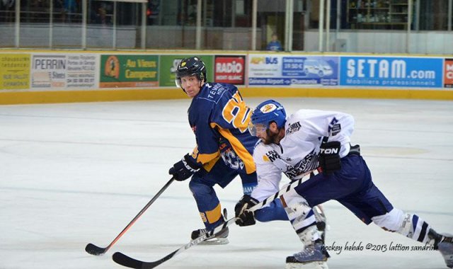 Photo hockey match Chamonix  - Brest  le 28/09/2013