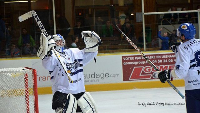 Photo hockey match Chamonix  - Brest  le 28/09/2013