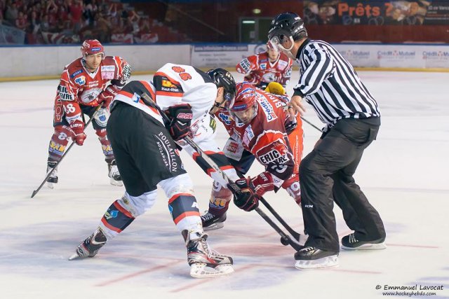 Photo hockey match Lyon - Mulhouse le 28/09/2013
