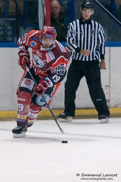 Photo hockey match Lyon - Mulhouse le 28/09/2013