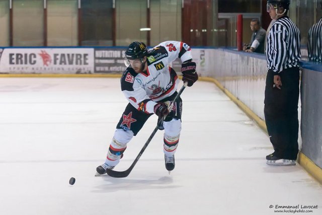 Photo hockey match Lyon - Mulhouse le 28/09/2013