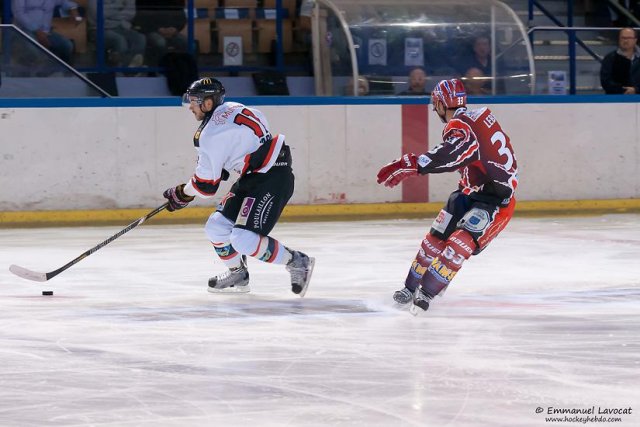 Photo hockey match Lyon - Mulhouse le 28/09/2013