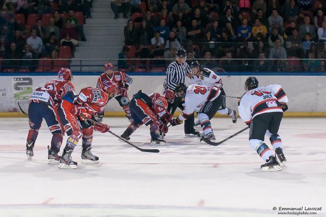 Photo hockey match Lyon - Mulhouse le 28/09/2013