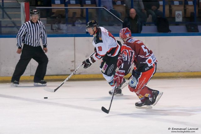 Photo hockey match Lyon - Mulhouse le 28/09/2013