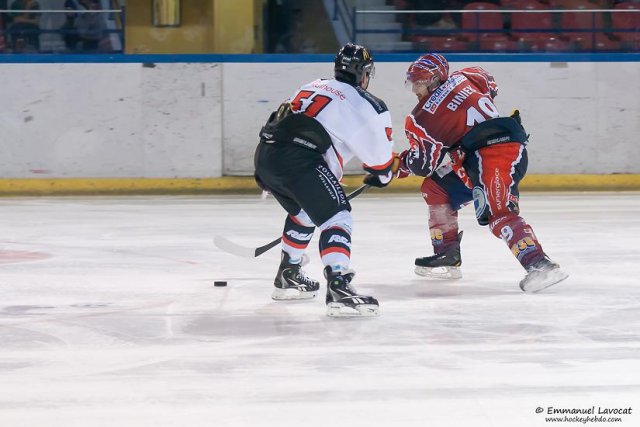 Photo hockey match Lyon - Mulhouse le 28/09/2013