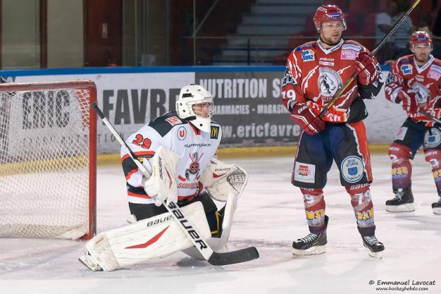 Photo hockey match Lyon - Mulhouse le 28/09/2013