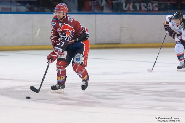 Photo hockey match Lyon - Mulhouse le 28/09/2013