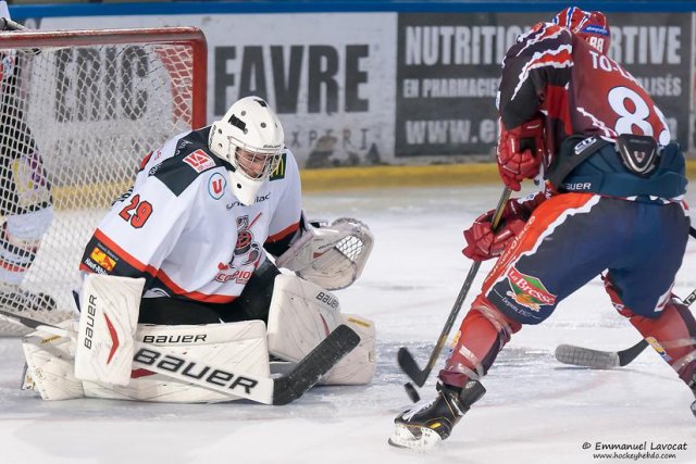 Photo hockey match Lyon - Mulhouse le 28/09/2013