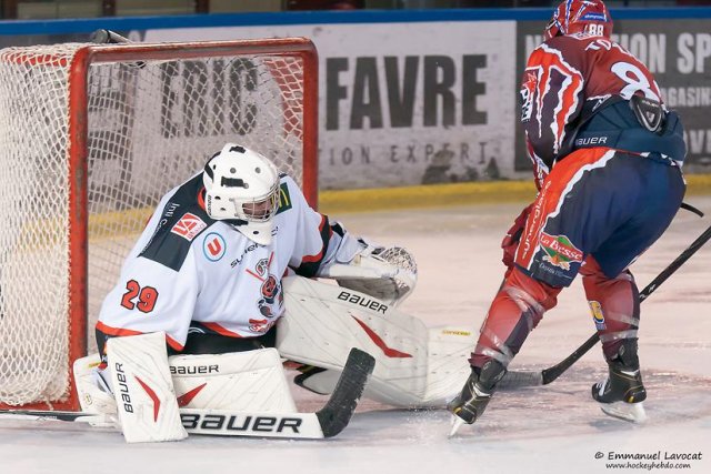 Photo hockey match Lyon - Mulhouse le 28/09/2013