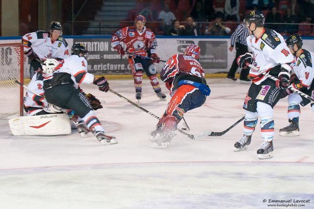 Photo hockey match Lyon - Mulhouse le 28/09/2013