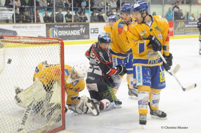 Photo hockey match Caen  - Dijon  le 28/09/2013