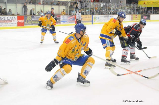 Photo hockey match Caen  - Dijon  le 28/09/2013