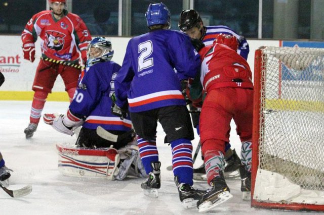 Photo hockey match Brest II - Courbevoie II le 28/09/2013