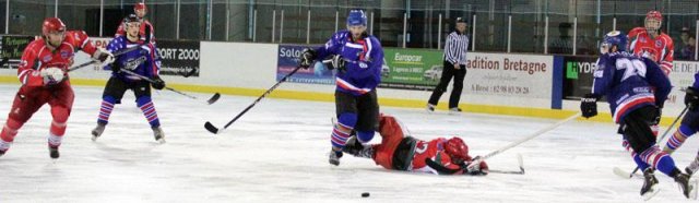 Photo hockey match Brest II - Courbevoie II le 28/09/2013