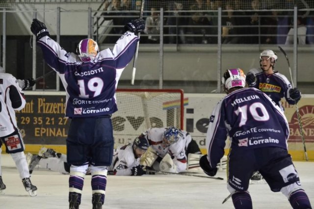 Photo hockey match Epinal  - Angers  le 28/09/2013
