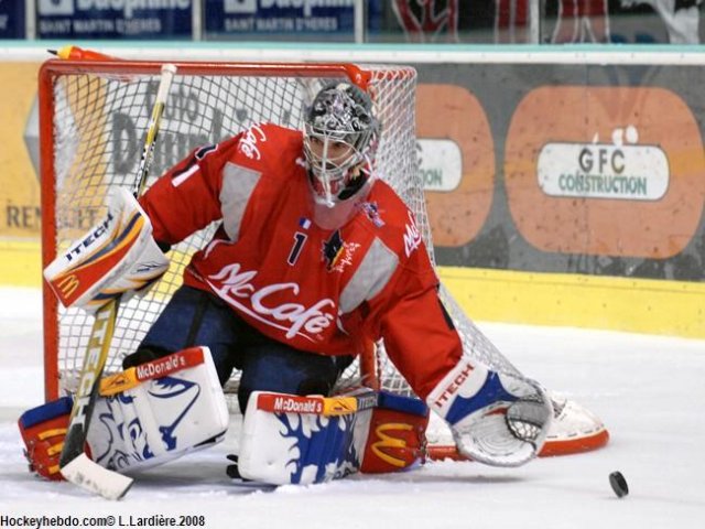 Photo hockey match Grenoble  - Morzine-Avoriaz le 25/11/2008