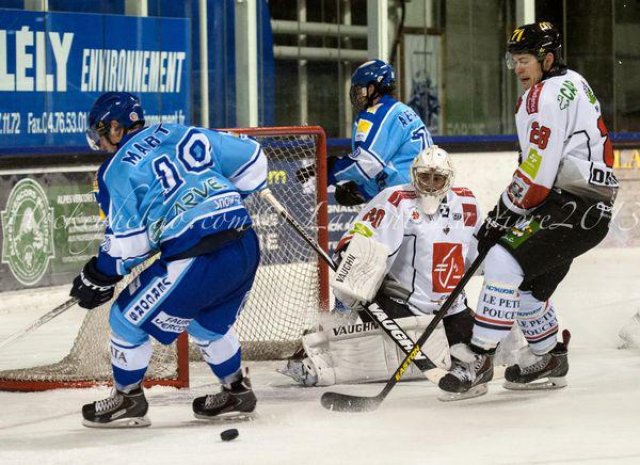 Photo hockey match Villard-de-Lans - Amiens  le 28/09/2013