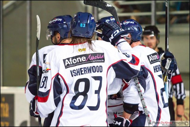 Photo hockey match Epinal  - Angers  le 28/09/2013