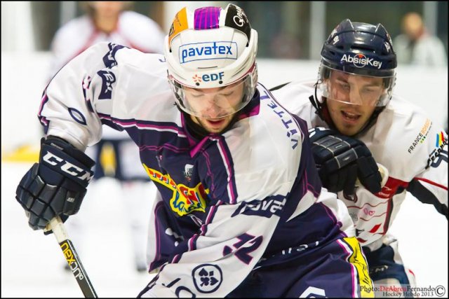 Photo hockey match Epinal  - Angers  le 28/09/2013