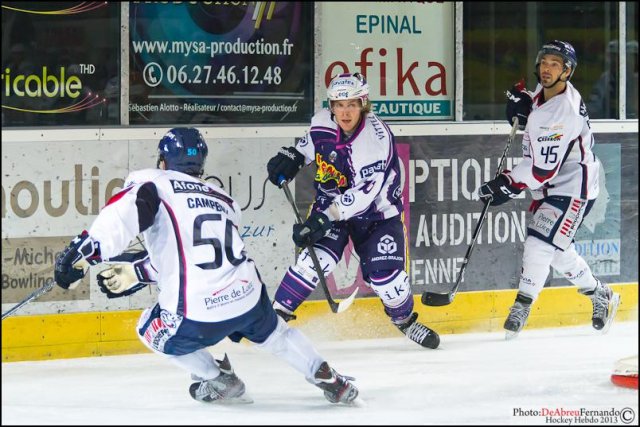 Photo hockey match Epinal  - Angers  le 28/09/2013