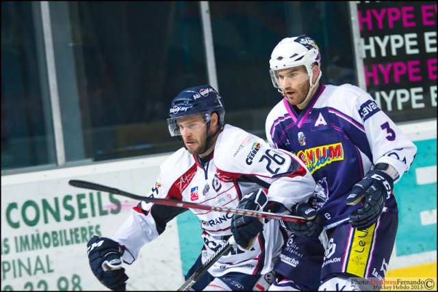 Photo hockey match Epinal  - Angers  le 28/09/2013