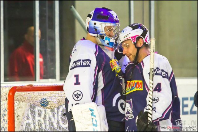 Photo hockey match Epinal  - Angers  le 28/09/2013