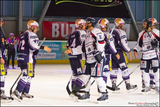Photo hockey match Epinal  - Angers  le 28/09/2013