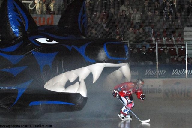 Photo hockey match Grenoble  - Morzine-Avoriaz le 25/11/2008