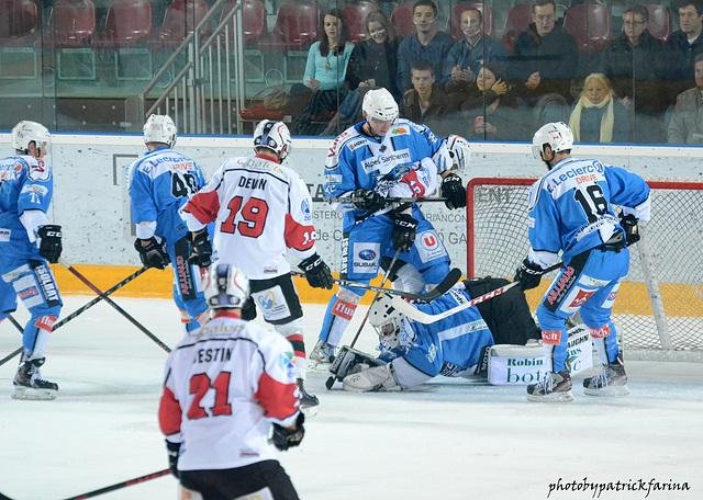 Photo hockey match Gap  - Briançon  le 01/10/2013