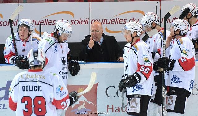 Photo hockey match Gap  - Briançon  le 01/10/2013
