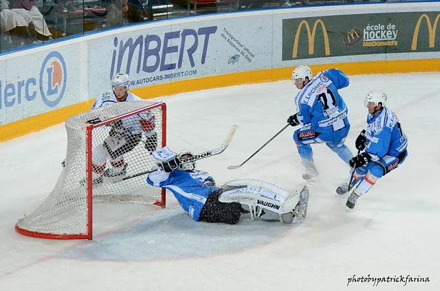Photo hockey match Gap  - Briançon  le 01/10/2013