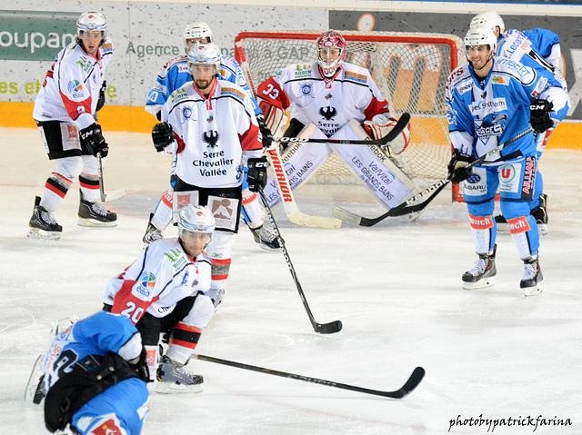 Photo hockey match Gap  - Briançon  le 01/10/2013