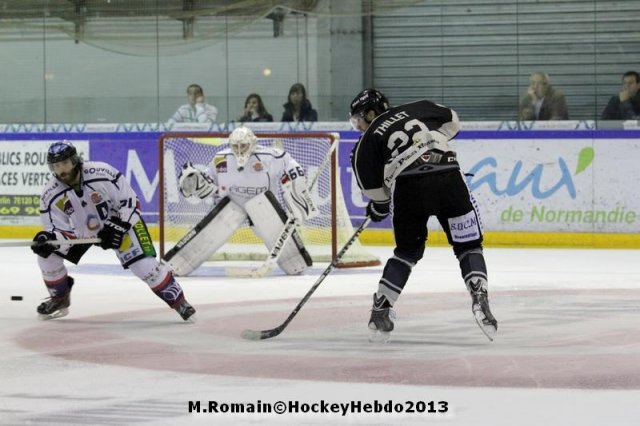 Photo hockey match Rouen - Caen  le 01/10/2013