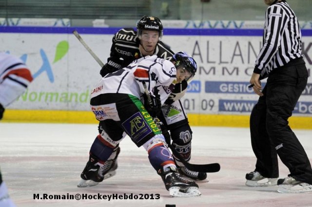 Photo hockey match Rouen - Caen  le 01/10/2013