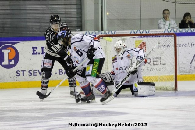Photo hockey match Rouen - Caen  le 01/10/2013