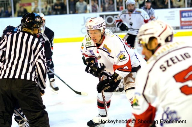 Photo hockey match Angers  - Briançon  le 05/10/2013