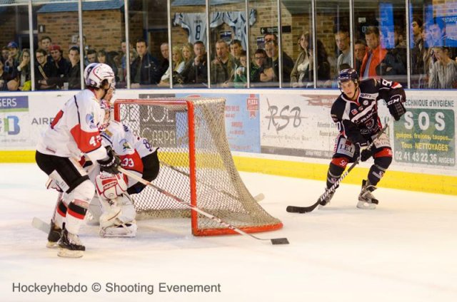 Photo hockey match Angers  - Briançon  le 05/10/2013