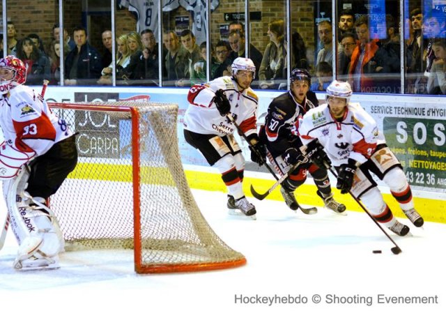 Photo hockey match Angers  - Briançon  le 05/10/2013