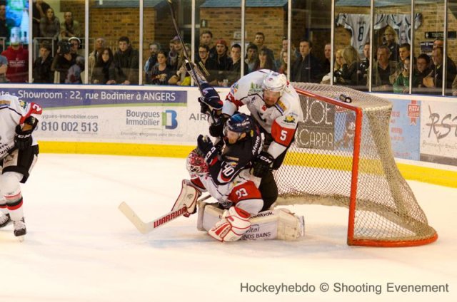 Photo hockey match Angers  - Briançon  le 05/10/2013