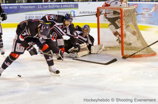 Photo hockey match Angers  - Briançon  le 05/10/2013
