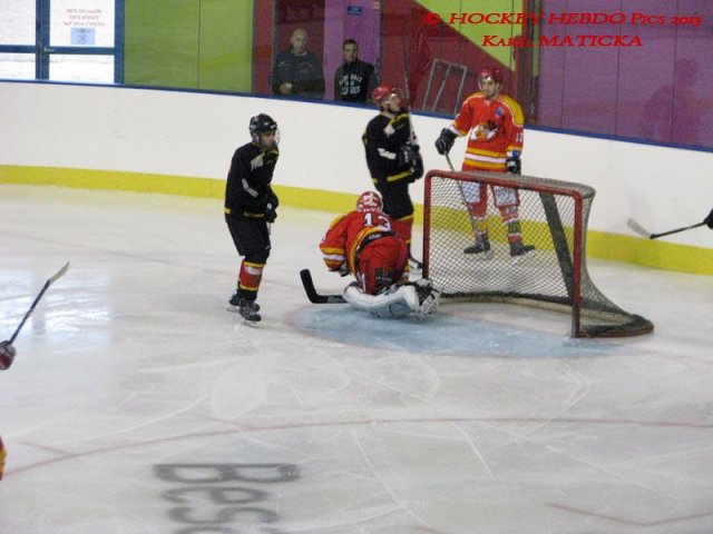 Photo hockey match Besançon - Orléans le 05/10/2013