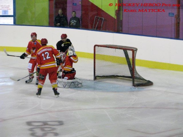 Photo hockey match Besançon - Orléans le 05/10/2013