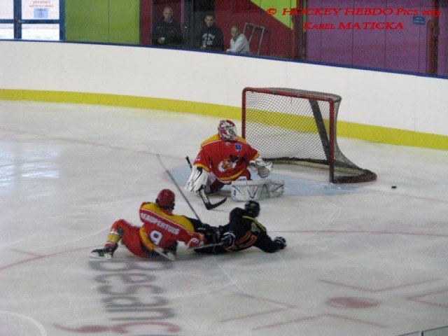 Photo hockey match Besançon - Orléans le 05/10/2013