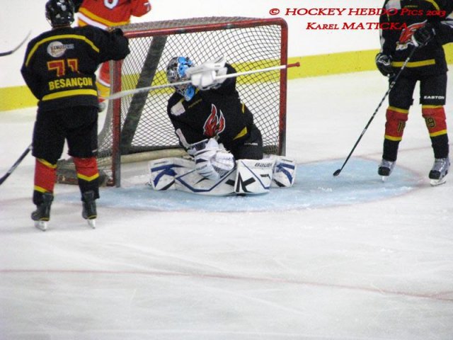 Photo hockey match Besançon - Orléans le 05/10/2013
