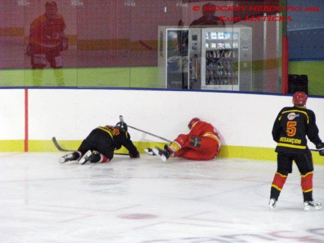 Photo hockey match Besançon - Orléans le 05/10/2013