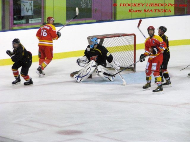 Photo hockey match Besançon - Orléans le 05/10/2013