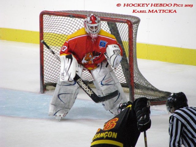 Photo hockey match Besançon - Orléans le 05/10/2013