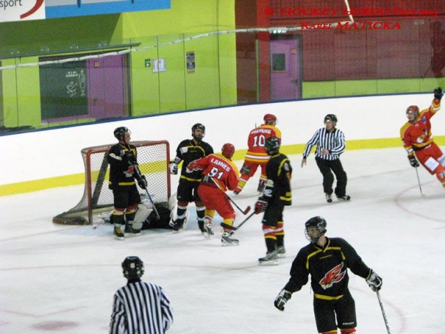 Photo hockey match Besançon - Orléans le 05/10/2013