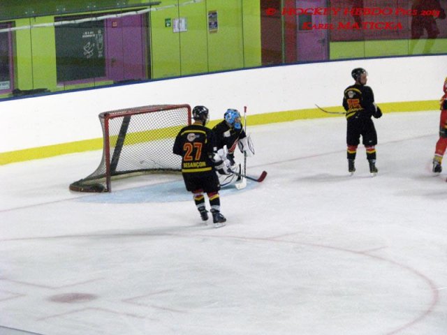Photo hockey match Besançon - Orléans le 05/10/2013