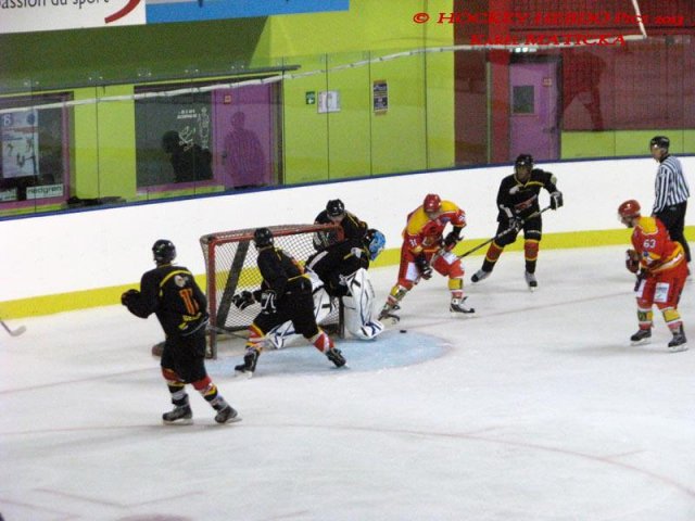 Photo hockey match Besançon - Orléans le 05/10/2013
